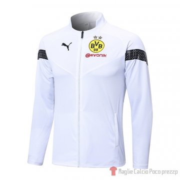 Giacca Borussia Dortmund 22-23 Blanco Giacca Borussia Dortmund 22-23 Blanco