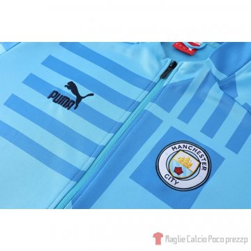Giacca Della Tuta Manchester City 2022-23 Azul Claro