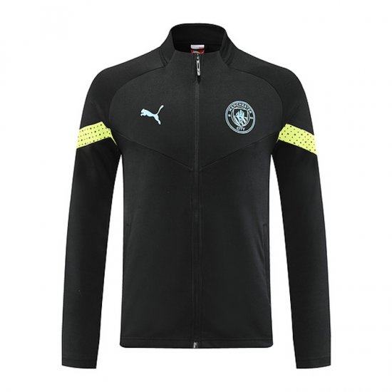 Giacca Manchester City 2022-23 Nero - Clicca l'immagine per chiudere