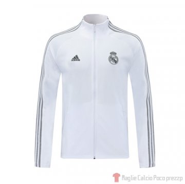 Giacca Real Madrid 2020/2021 Bianco Giacca Real Madrid 2020/2021 Bianco