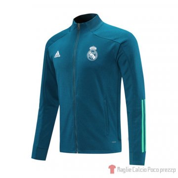 Giacca Real Madrid 2020-21 Blu