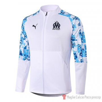 Giacca Olympique Marsella 20-21 Blanco Giacca Olympique Marsella 20-21 Blanco