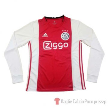 Maglia Ajax Home Manica Lunga 2019/2020 Maglia Ajax Home Manica Lunga 2019/2020