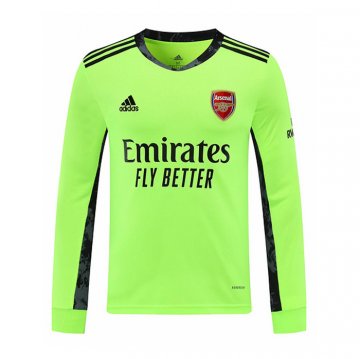 Maglia Arsenal Portiere Manica Lunga 20-21 Verde Maglia Arsenal Portiere Manica Lunga 20-21 Verde