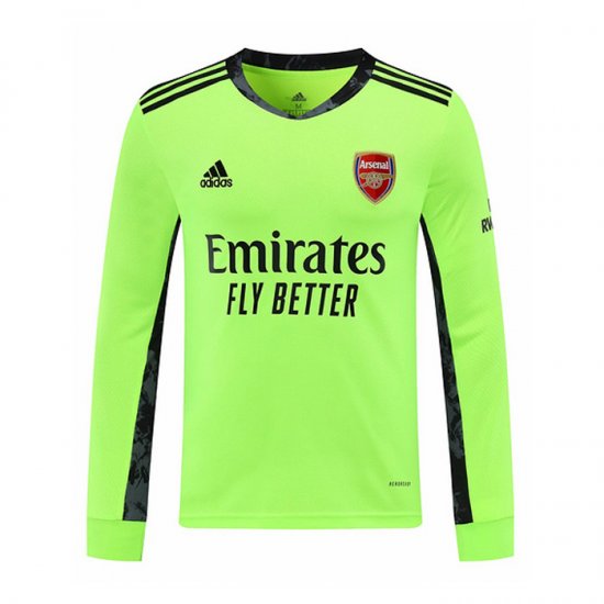 Maglia Arsenal Portiere Manica Lunga 20-21 Verde - Clicca l'immagine per chiudere