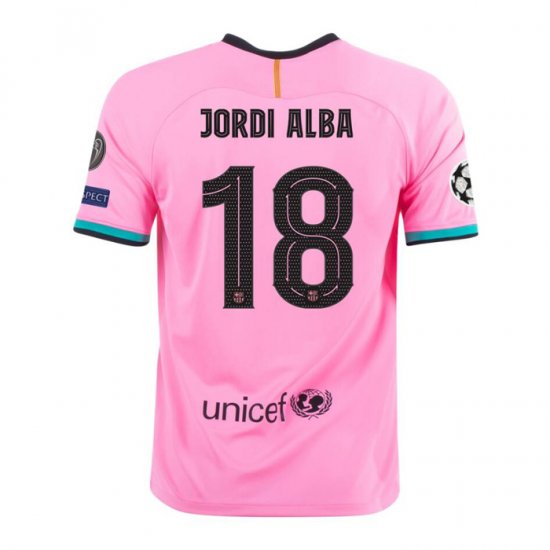 Maglia Barcellona Giocatore Jordi Alba Terza 20-21 - Clicca l'immagine per chiudere