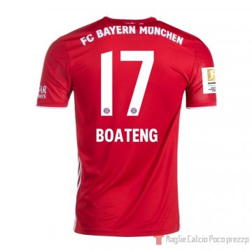Maglia Bayern Munich Giocatore Boateng Home 20-21 Maglia Bayern Munich Giocatore Boateng Home 20-21