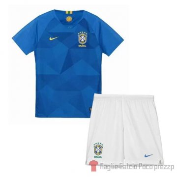 Maglia Brasile Away Bambino 2018 Maglia Brasile Away Bambino 2018