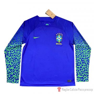 Maglia Brasileee Away Manica Lunga 2022