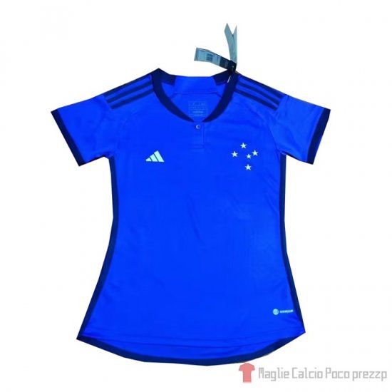 Maglia Cruzeiro Home Donna 2023 - Clicca l'immagine per chiudere