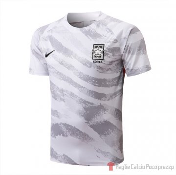 Maglia De Allenamento Corea Del Sud 22-23 Blanco Maglia De Allenamento Corea Del Sud 22-23 Blanco