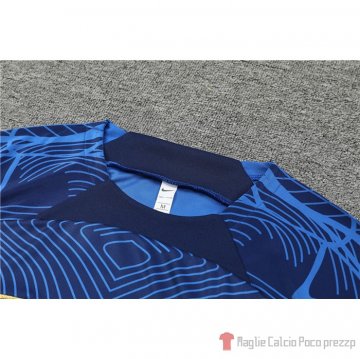 Maglia De Allenamento Francia 22-23 Azul Oscuro