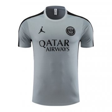 Maglia De Allenamento Paris Saint-germain Jordan 23-24 Gris