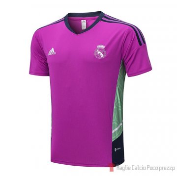 Maglia De Allenamento Real Madrid 2022-2023 Purpura Maglia De Allenamento Real Madrid 2022-2023 Purpura