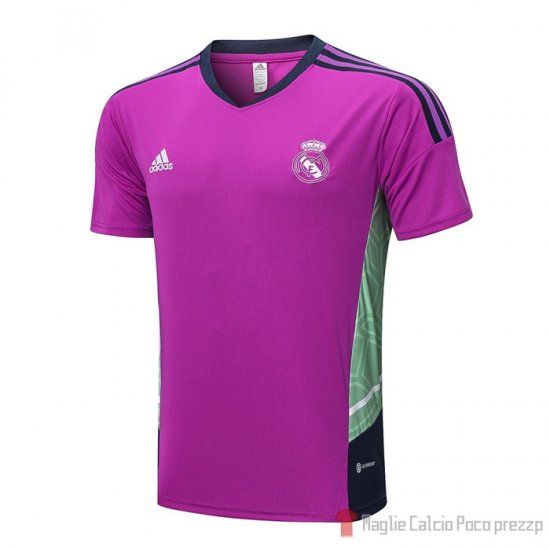 Maglia De Allenamento Real Madrid 2022-2023 Purpura - Clicca l'immagine per chiudere
