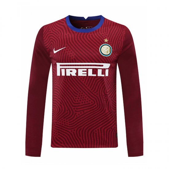 Maglia Inter Portiere Manica Lunga 20-21 Rosso - Clicca l'immagine per chiudere