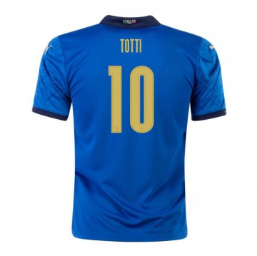 Maglia Italia Giocatore Totti Home 20-21 Maglia Italia Giocatore Totti Home 20-21