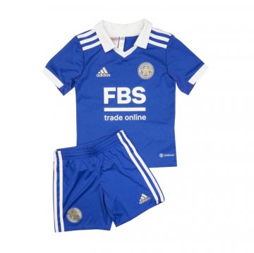 Maglia Leicester City Home Bambino 22-23