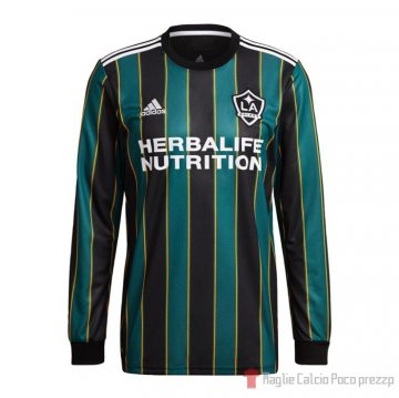 Maglia Los Angeles Galaxy Away Maniche Lunghe 2021 Maglia Los Angeles Galaxy Away Maniche Lunghe 2021
