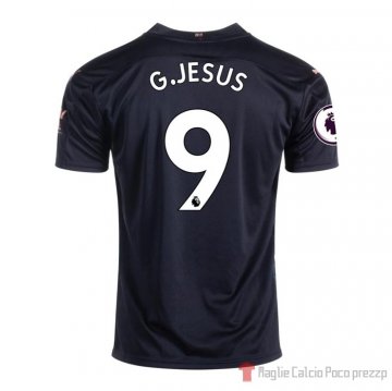 Maglia Manchester City Giocatore G.jesus Away 20-21 Maglia Manchester City Giocatore G.jesus Away 20-21
