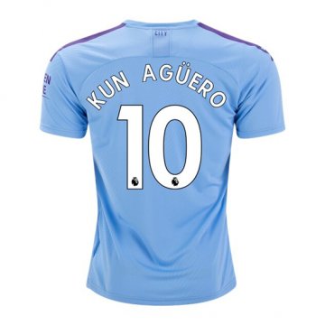 Maglia Manchester City Giocatore Kun Aguero Home 2019/2020 Maglia Manchester City Giocatore Kun Aguero Home 2019/2020