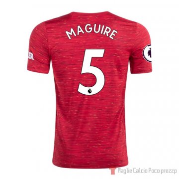 Maglia Manchester United Giocatore Maguire Home 20-21 Maglia Manchester United Giocatore Maguire Home 20-21