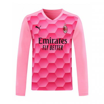 Maglia Milan Portiere Manica Lunga 20-21 Rosa Maglia Milan Portiere Manica Lunga 20-21 Rosa