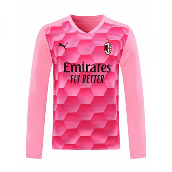 Maglia Milan Portiere Manica Lunga 20-21 Rosa - Clicca l'immagine per chiudere