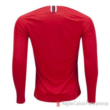 Maglia Paris Saint-Germain Portiere Manica Lunga 18-19 Rosso