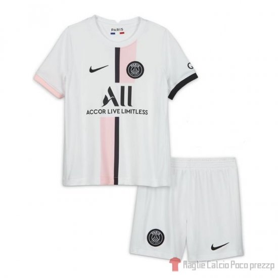 Maglia Paris Saint-germain Away Bambino 21-22 - Clicca l'immagine per chiudere