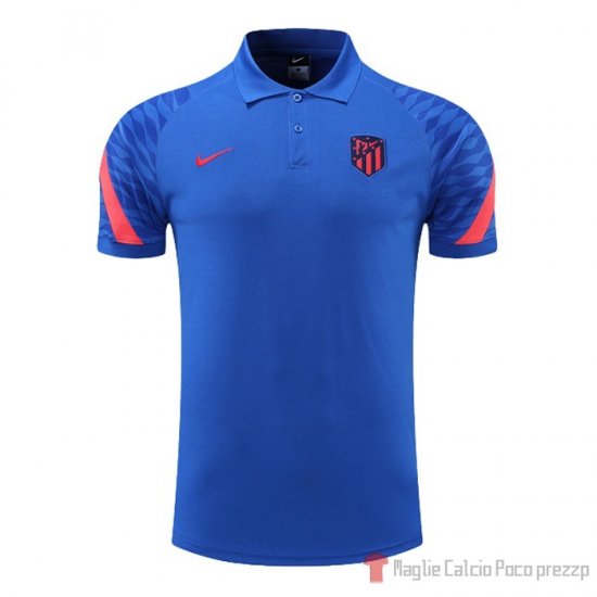 Maglia Polo Atletico Madrid 2022-2023 Blu - Clicca l'immagine per chiudere