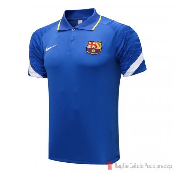 Maglia Polo Barcellona 2021-22 Blu Maglia Polo Barcellona 2021-22 Blu