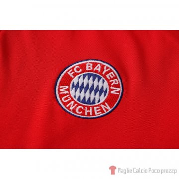 Maglia Polo Bayern Munich 2021-22 Rosso
