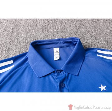 Maglia Polo Cruzeiro 2020/2021 Blu