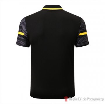 Maglia Polo Del Borussia Dortmund 22-23 Negro Y Amarillo