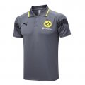 Maglia Polo Del Borussia Dortmund 23-24 Gris