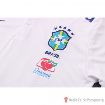 Maglia Polo Del Brasil 2022-23 Blanco