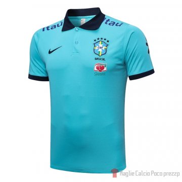 Maglia Polo Del Brasile 2022-23 Azul