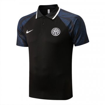 Maglia Polo Del Inter 2022-23 Negro