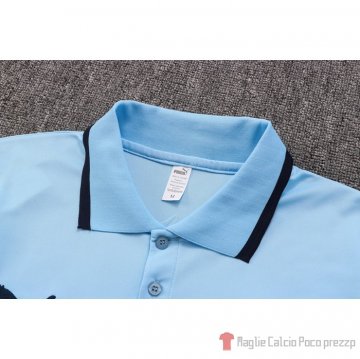 Maglia Polo Del Manchester City 22-23 Azul