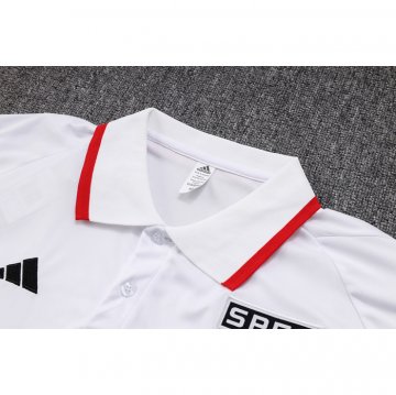 Maglia Polo Del Sao Paulo 23-24 Blanco