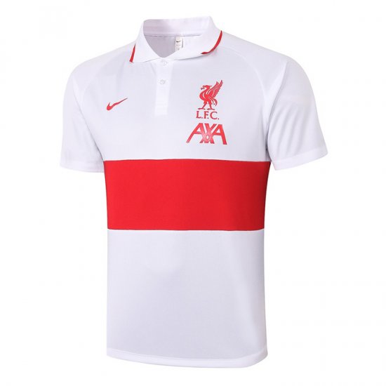 Maglia Polo Liverpool 20-21 Bianco - Clicca l'immagine per chiudere