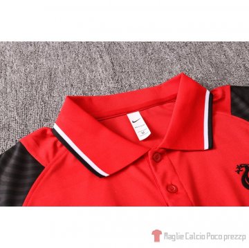 Maglia Polo Liverpool 2020-21 Rosso