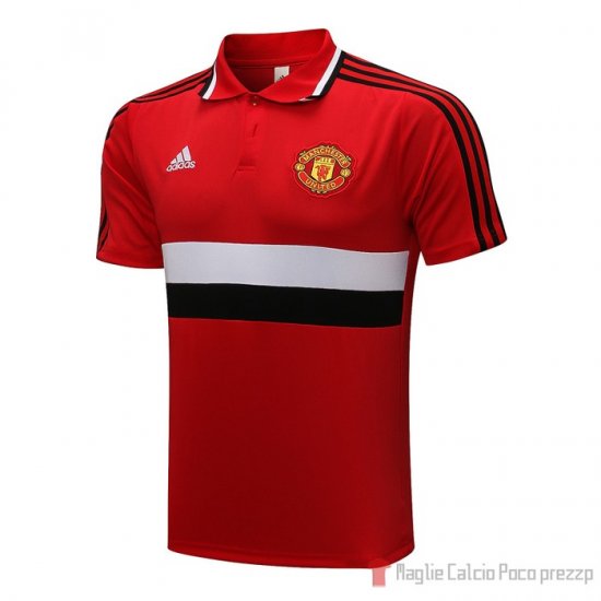 Maglia Polo Manchester United 21-22 Rosso - Clicca l'immagine per chiudere