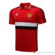 Maglia Polo Manchester United 21-22 Rosso