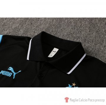 Maglia Polo Marsiglia 21-22 Nero