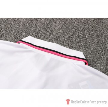 Maglia Polo Paris Saint-germain Jordan 2021-22 Bianco