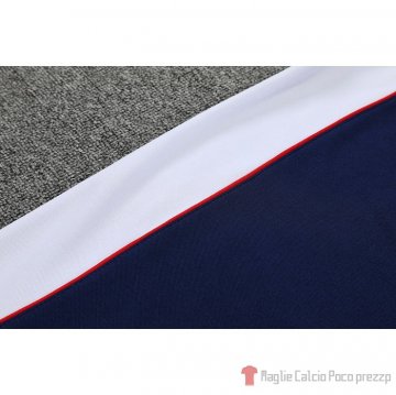 Maglia Polo Paris Saint-germain Jordan 22-23 Blu Marino