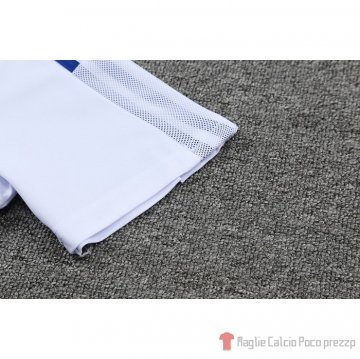 Maglia Polo Real Madrid 22-23 Bianco E Blu