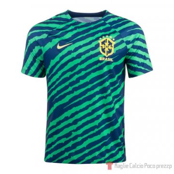 Maglia Pre Partido Del Brasileee 2022 Verde Maglia Pre Partido Del Brasileee 2022 Verde